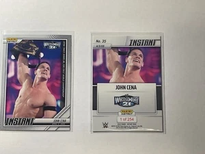 JOHN CENA - 2022 PANINI WWE #35 - WRESTLEMANIA 21 - 1ER CAMPEONATO - 1 de 254 - Imagen 1 de 4