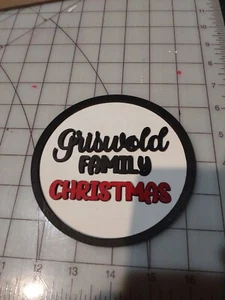 National Lampoons Christmas Vacation TIERED TRAY Clark Griswold Family CHRISTMAS - Picture 1 of 3