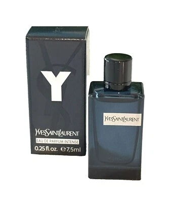 Yves Saint Laurent YSL Y Eau De Parfum Intenso EDP Travel Splash 0.25oz 7.5ml Foto 1 de 4