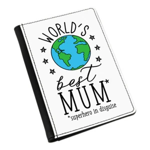World's Best Mutter Passport Halter Abdeckung Schutzhülle Etui - Lustig - Bild 1 von 1