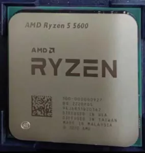 AMD Ryzen 5 5600 R5 5600 AM4 3,5GHz Six-Core 12-Thread 65W-CPU Prozessor - Bild 1 von 2