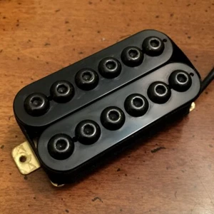 GUITARRA HUMBUCKER PASTILLA - JUEGO de 2 - XL Grande 12 Pieza Hexagonal - NEGRA - Imagen 1 de 2