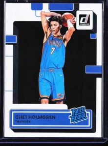 Chet Holmgren 2022-23 Donruss Silver Press Proof #202 RC Oklahoma City Thunder - Picture 1 of 2