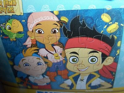 Rompecabezas Jake And The Never Land Pirates 24 Big Piece Junior Disney Nuevo Gratis para EE. UU. Foto 1 de 3
