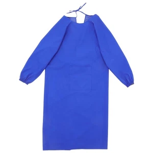Delantal impermeable y a prueba de aceite trabajo hombres mujeres manga larga - Imagen 1 de 12