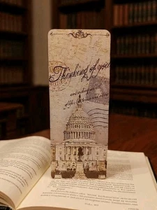 Vintage Style European Scene Retro Old Travel Postcard Bookmark. - Bild 1 von 7