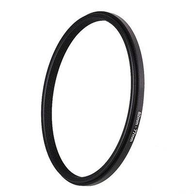 82mm to 77mm Step-Down Ring Metal Filter Adapter - Image 1 of 4
