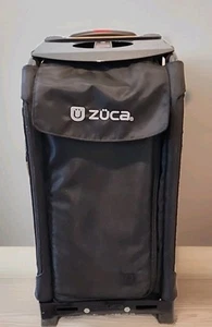 Zuca Pro Artist Borsa Sportiva Rotante Carrello Nero Chiusura Zip Robusto Organizzatore Viaggio - Foto 1 di 24