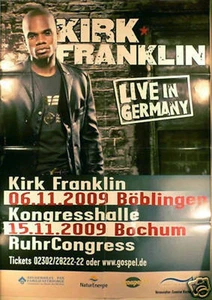 Kirk Franklin - Böblingen 2009 Konzert-Poster  A1 - Picture 1 of 1