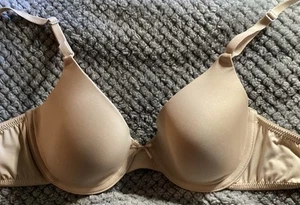 Bali Nude Smooth U Smoothing U/W T-Shirt Bra RN15763 Size 36B + FREE GIFT - Picture 1 of 6