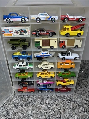Matchbox Superfast & Regular Wheel & Hot Wheels Lot Of 23 Cars & Trucks - Image 1 of 4