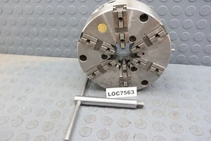 BISON 3865-8'' SET-TRU 8'' 6 JAW LATHE CHUCK LOC7563 - Picture 1 of 10