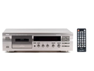 Yamaha KX-393 Cassette Deck Titanio Plata / Mantenido 1 año de garantía [1] - Imagen 1 de 4