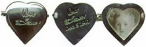 OLD LE Disney Pin 100 Years of Dreams Baby Walt Disney Birthday Heart Locket DOB - Picture 1 of 1