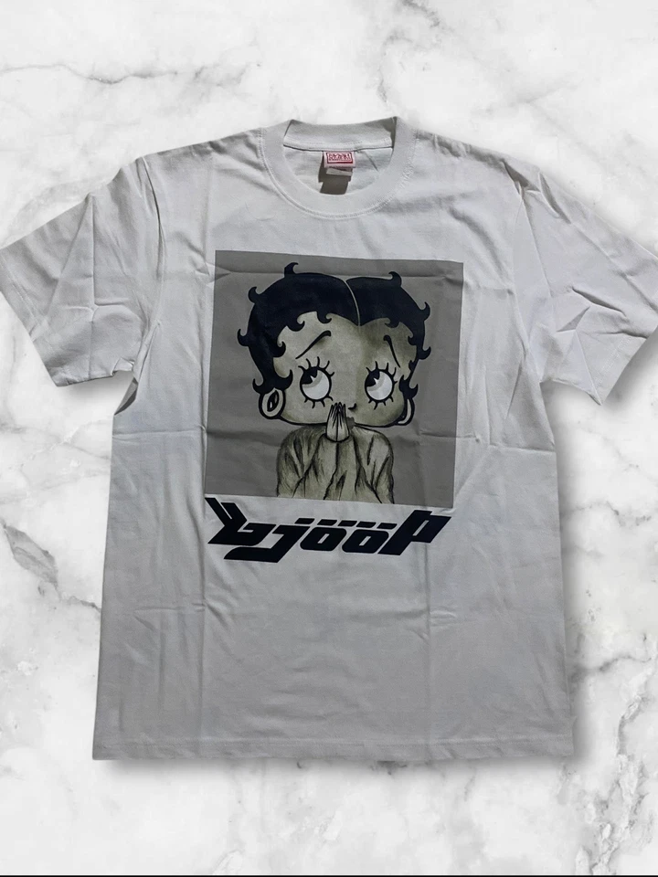 Vintage Betty Boop Bjork Parody T Shirt L Very Rare Banger - Image 1 of 4