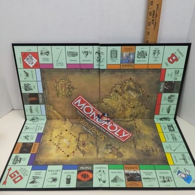Monopoly Edición Señor de los Anillos Juego de Mesa Completo Tierra Media Coleccionista  Foto 1 de 2