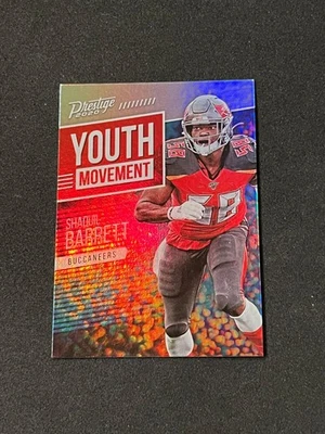 2020 Panini Prestige Football Shaquil Barrett Youth Movement #YM-SB - Buccaneers - Image 1 of 2
