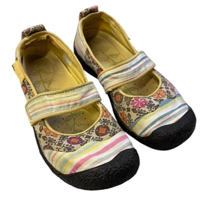 Keen Mary Jane Damenschuhe Blumenstreifen Hakenverschluss Komfort künstlerisch 6,5 - Bild 1 von 12