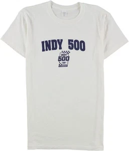 Indy 500 Mens Logo Print Graphic T-Shirt, offwhite, S - Picture 1 of 1