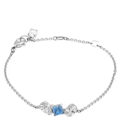 Swarovski Ladies Mesmera Mixed Cuts Blue Bracelet, Size Medium - Image 1 of 4