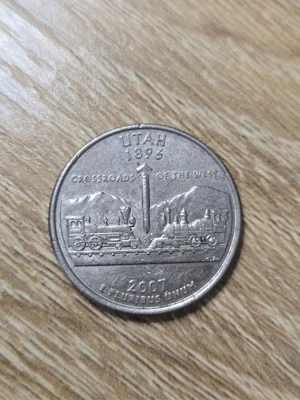 2007-P Utah Crossroads Of The West Quarter - Image 1 of 2