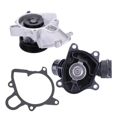 Wasserpumpe Kühlmittelpumpe Motorkühlung + Thermostat für BMW E91 E60 E83 E70 DE - Bild 1 von 4