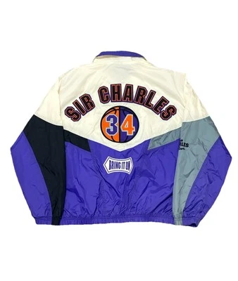 Vintage 90s Nike Charles Barkley Sir Charles Windbreaker Jacket Size M - Image 1 of 4