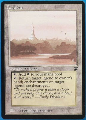 Karakas Legends MINT Uncommon MAGIC THE GATHERING MTG CARD (ID# 492820) ABUGames - Image 1 of 2