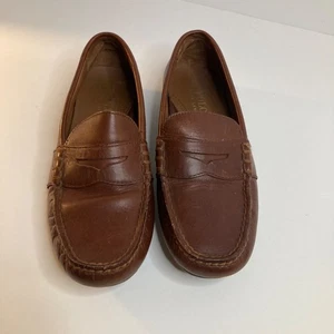 Herren Polo Ralph Lauren Leder Reynold Penny Halbschuh Fahrschuh Braun 7,5D - Bild 1 von 10
