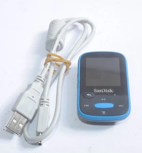 SanDisk Clip Sport MP3 Player - Blue - Picture 1 of 3