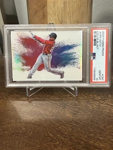 2020 Panini Prizm Color Blast Juan Soto PSA 10 SSP Nazionali / New York Mets - Foto 1 di 2