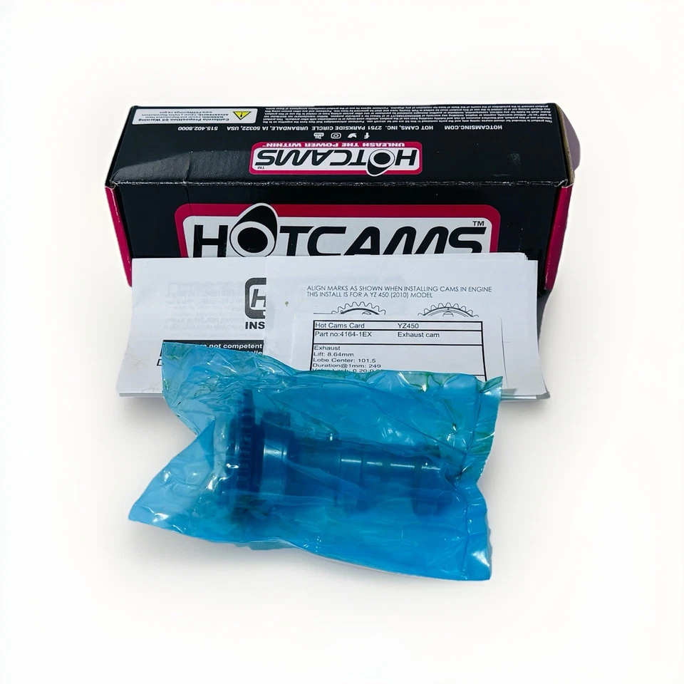 Árbol de levas de escape Hot Cams 4164-1EX etapa 1 para Yamaha YZ 450 F 2010-13 Foto 1 de 2