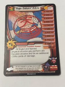 Dragon ball Z CCG Buu Saga #119 LV4 Majin Dabura DOA Rare LP Limited-Fast Ship! - Picture 1 of 2