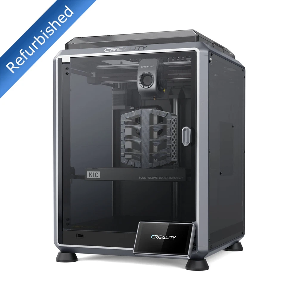 【Refurbished】Creality K1C 3D Printer 600mm/s Max Printing Speed Auto Leveling - Image 1 of 4