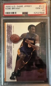 Kobe Bryant Oro 2000 Cubierta Superior Lakers Exclusivos Grado PSA 10 Gema Low Pop - Imagen 1 de 2