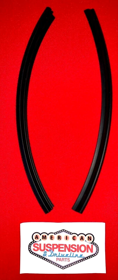 Chev 1955 - 1957 Quarter Glass Vertical Seal 2 Door Hardtop and Convertible - image 1 of 2