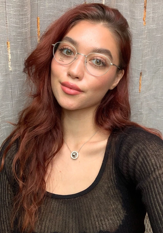 New Gianfranco Ferre GFFR583 Round Silver Women's Men's Eyeglasses Frame - Image 1 of 4