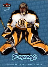 2006-07 (MAPLE LEAFS) Ultra Ice Medallion #180 Andrew Raycroft /100