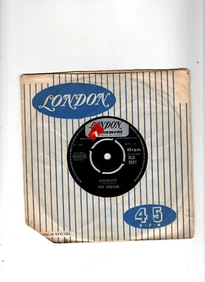 ROY ORBISON - GOODNIGHT / ONLY WITH YOU. UK ORIG 1965 7" & CO/SLEEVE. VG+ - Image 1 of 2