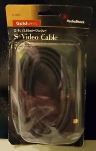 S-Video Cable Radio Shack "Goldseries" - Picture 1 of 2