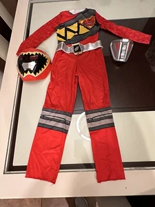 Power Rangers Dino Charge costume - Red with Mask Size 4-6 Complete Cosplay - Picture 1 of 7