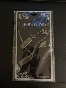 New Sealed Disney Lion King Necklace Set