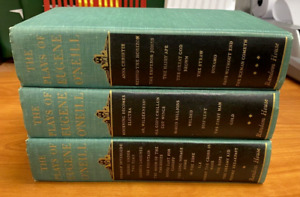 Set of 3 - The Plays of Eugene O'Neill  Hardcover Random House HC