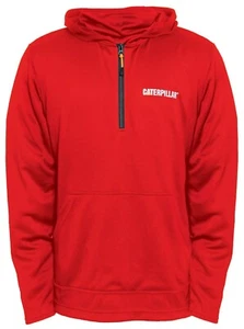Caterpillar Guardian Mens Distanciamiento social integral mascarilla sudadera con capucha sudor - Imagen 1 de 1