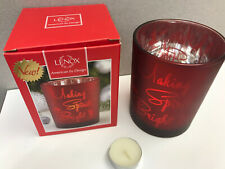 LENOX American by Design Holiday Making Spirits Bright Mercury Glass Votive