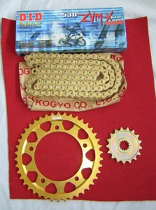 Suzuki GSXR1300 Huyabusa 08-24 DID ZVM-X 530 Chain & JT 18/43 Sprocket Kit . New - Picture 1 of 1