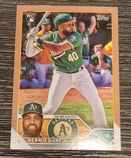 2023 Topps Update Dermis Garcia Gold #1278/2023 Oakland Athletics #US11 RC
