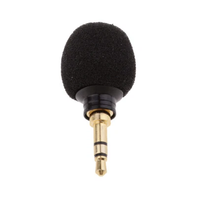 Mini 3 . 5mm Stereo Sound Mike Megaphone Microphone Sponge - Image 1 of 4