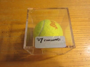 Cincinnati Masters Tournament 2007 usado Penn Tennis Ball Ace auténtico en estuche - Imagen 1 de 2