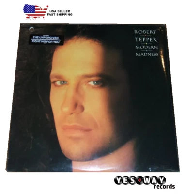Robert Tepper - Modern Madness LP 1988 Scotti Bros Records BFZ 40977 Mint SEALED - Image 1 of 3